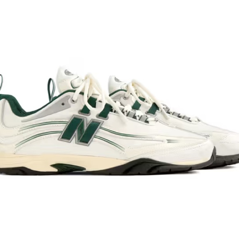 New Balance x Aimé Leon Dore limited edition RC56 Sneaker in Green, White, Cream
